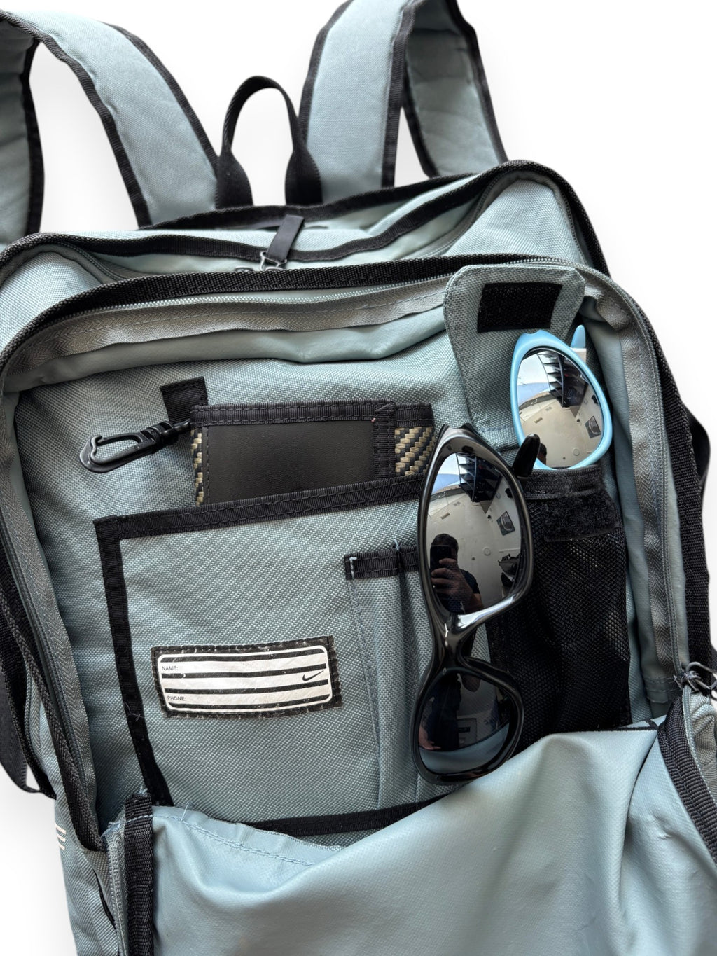 2001 Nike Urban/Morse Code Backpack Faded Green