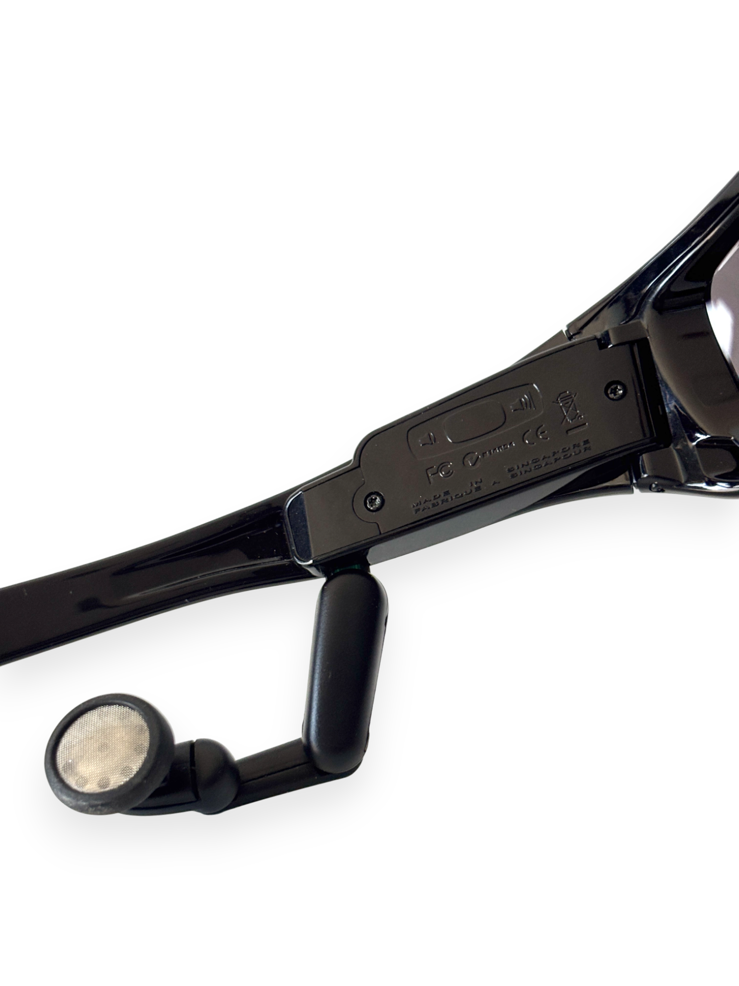 2007 Oakley Split Thump Polished Black / Warm Grey