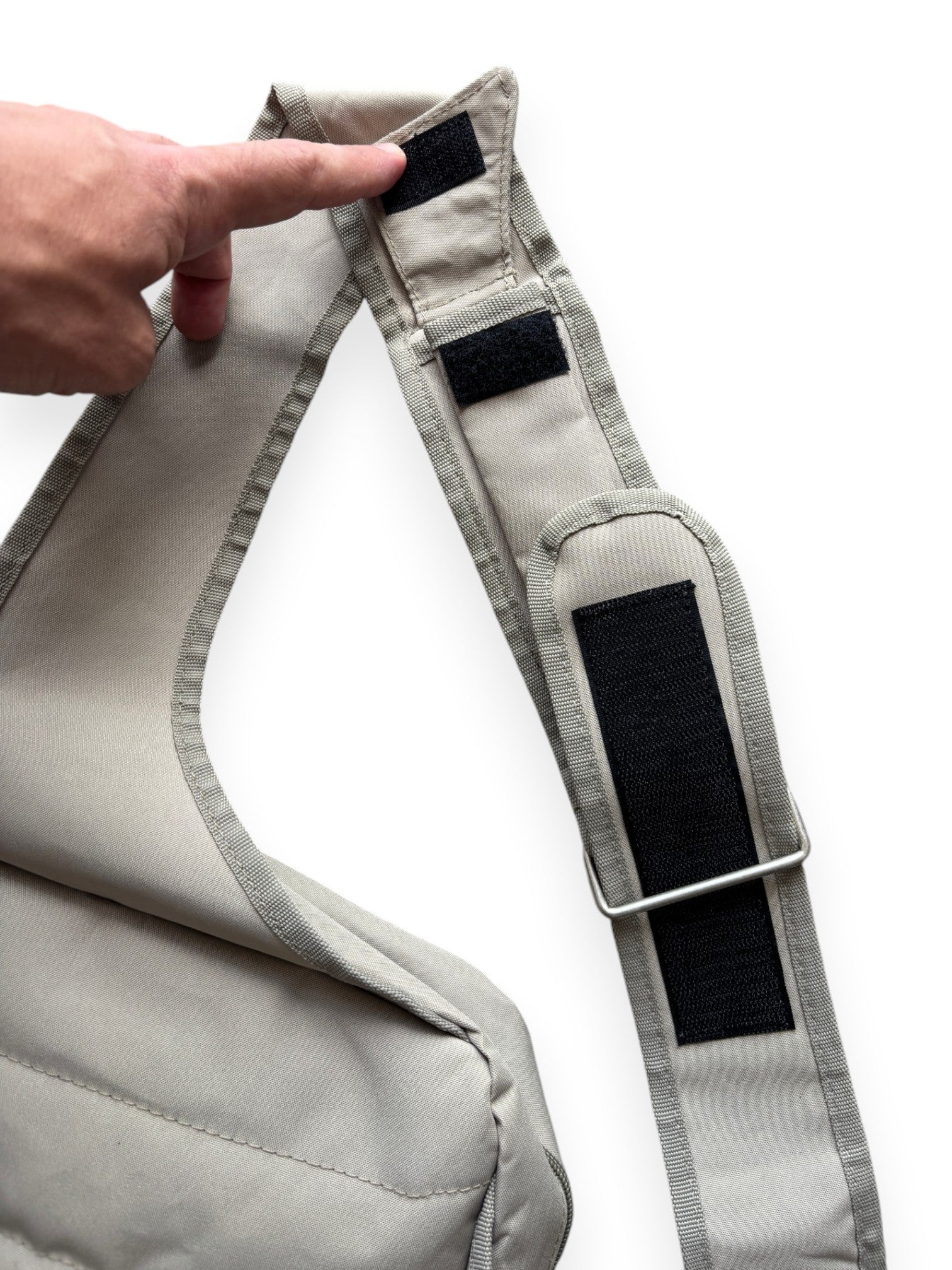 2000's Nike Beige Squared Sling Bag