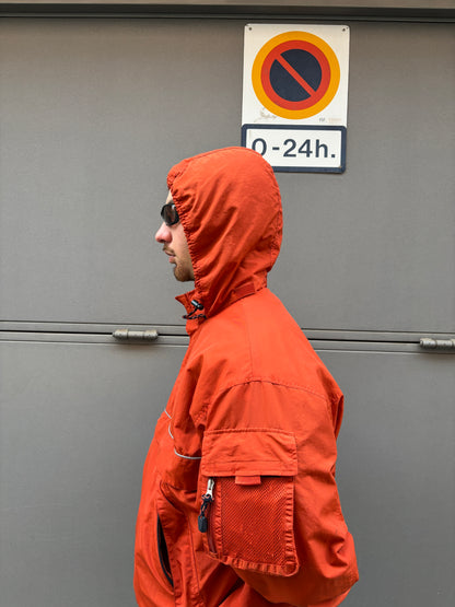 EARLY 2000'S GAP TANGERINE PACKABLE ANORAK