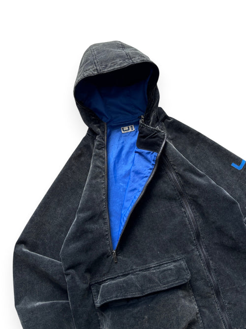 2002 Adolfo Dominguez "Salta" Corduroy Double-Zip 3d Pocket Jacket (M)