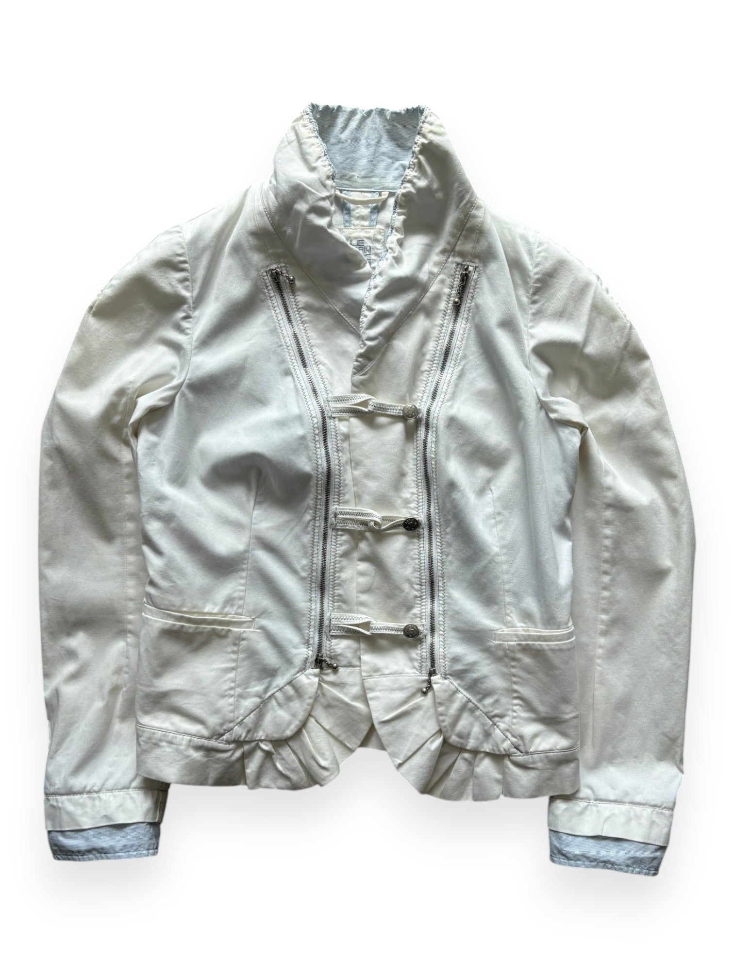 2004 Marithé François Girbaud "Le Jean" Stealth Pocket Jacket (M)