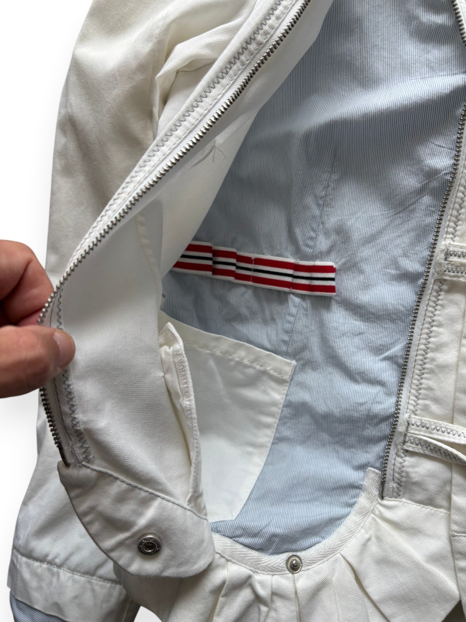 2004 Marithé François Girbaud "Le Jean" Stealth Pocket Jacket (M)