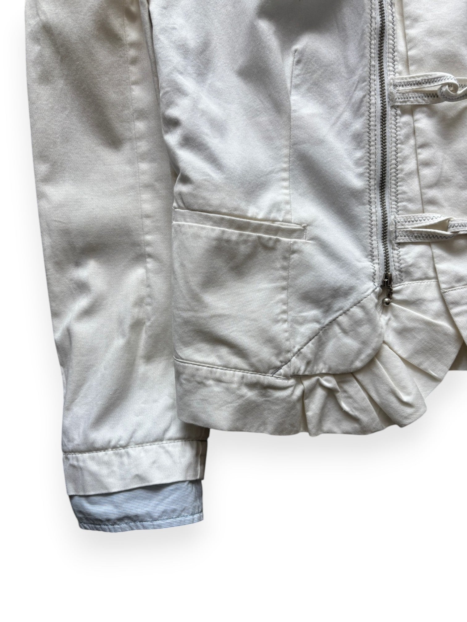 2004 Marithé François Girbaud "Le Jean" Stealth Pocket Jacket (M)