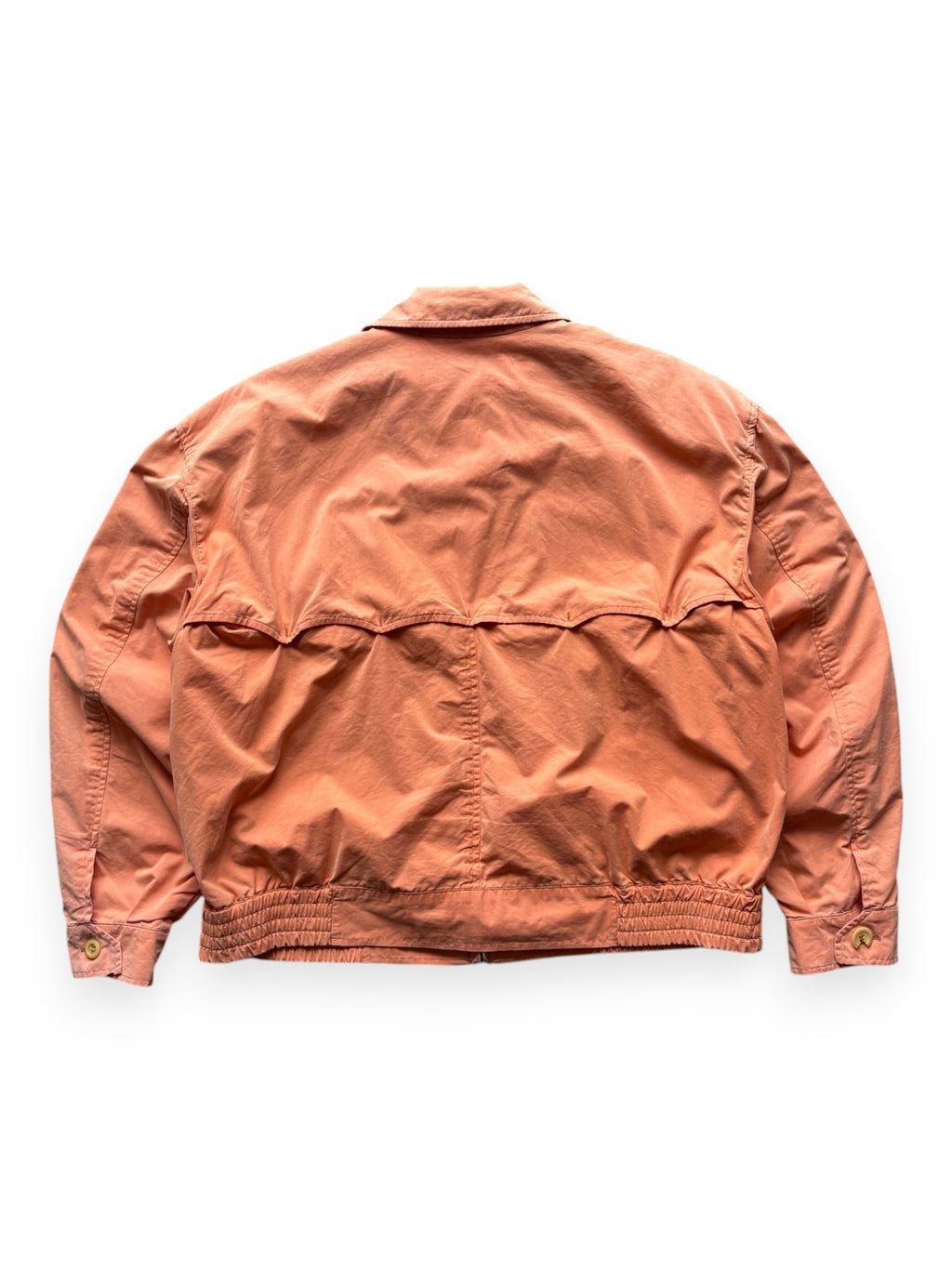 1980s Hugo Boss Coral Cotton Harrington Jacket (L)