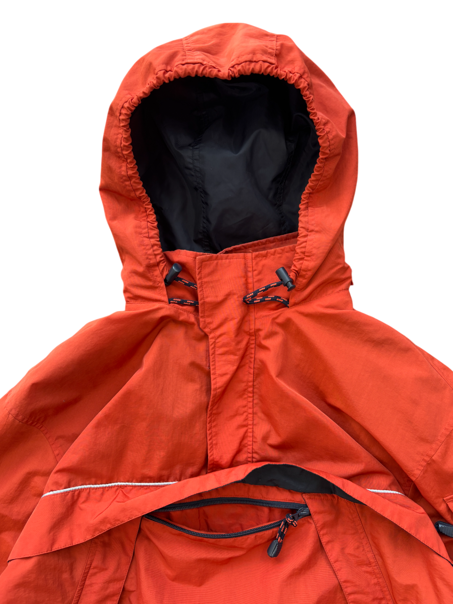 EARLY 2000'S GAP TANGERINE PACKABLE ANORAK