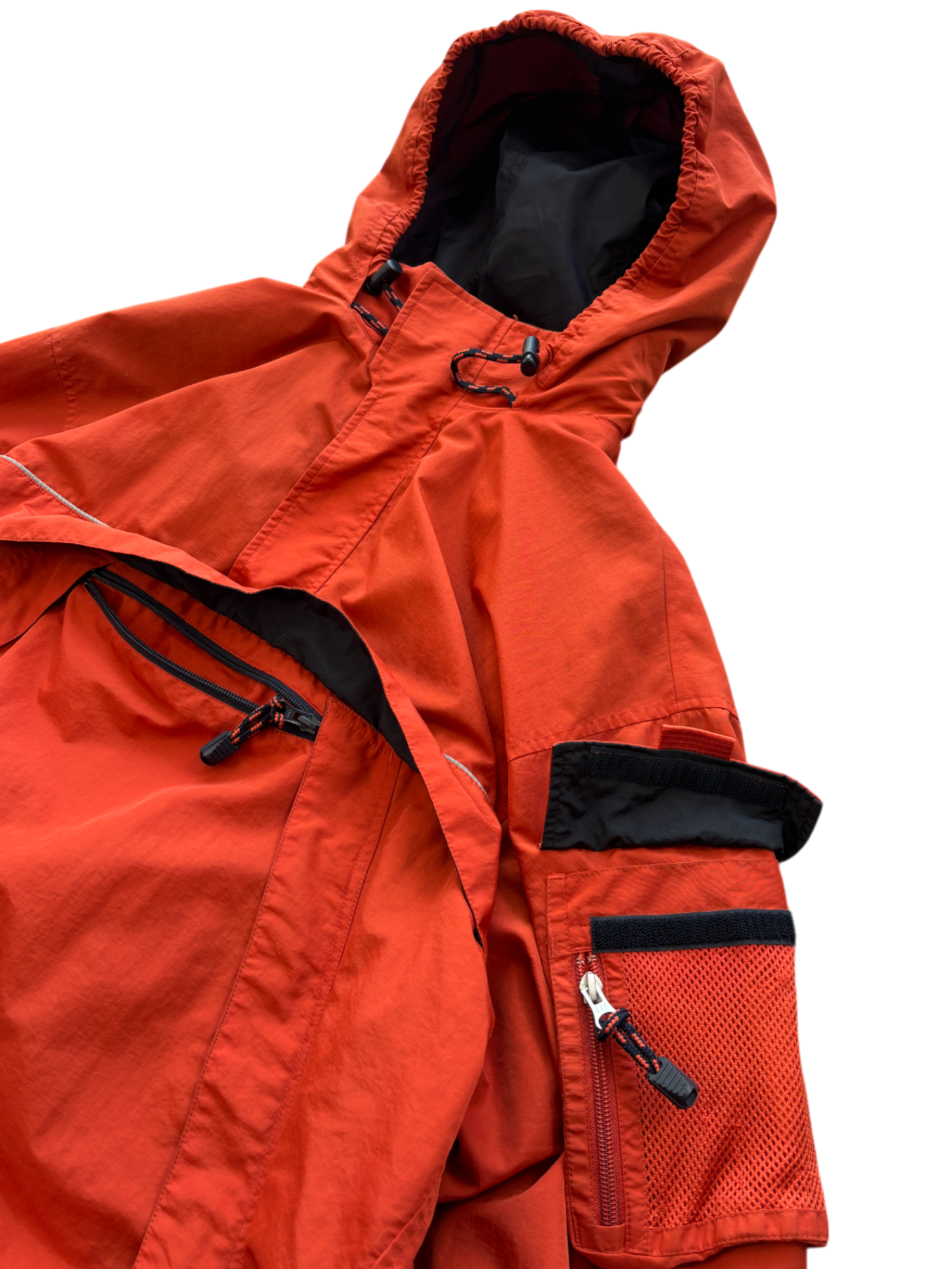 EARLY 2000'S GAP TANGERINE PACKABLE ANORAK