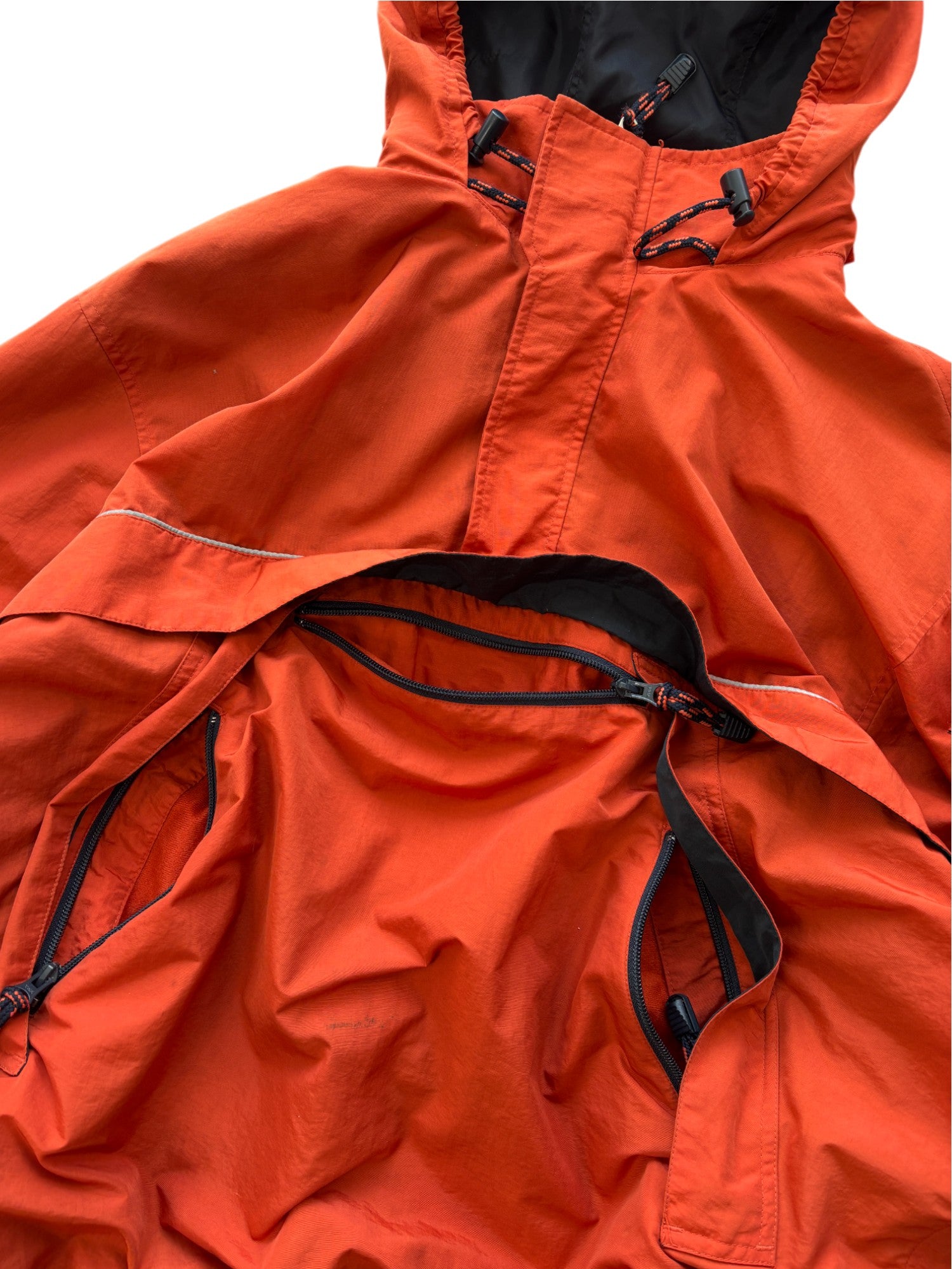EARLY 2000'S GAP TANGERINE PACKABLE ANORAK