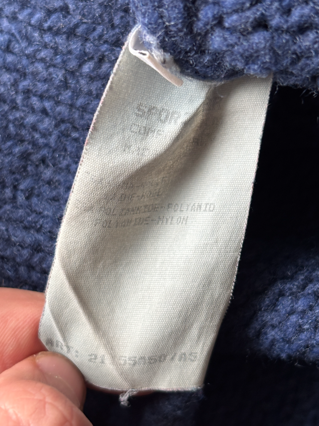 AW1994 Stone Island Navy Jumper (XL)