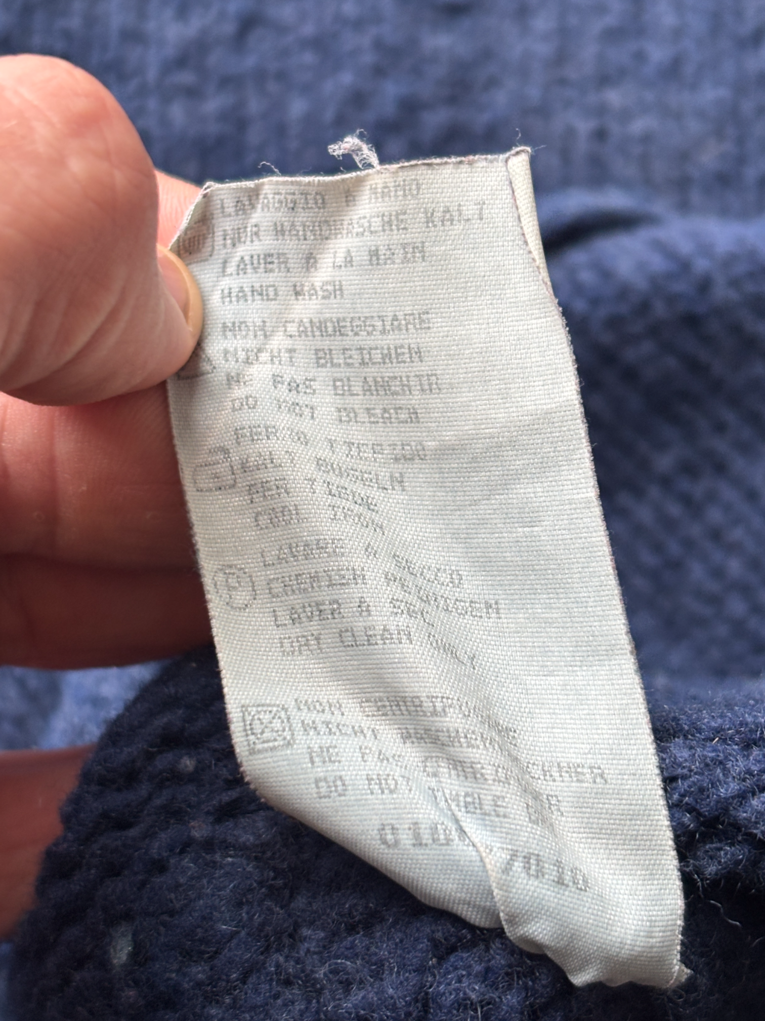 AW1994 Stone Island Navy Jumper (XL)