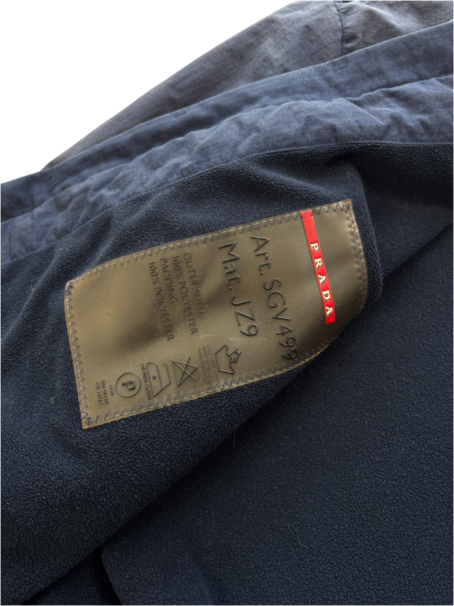 2003 Prada Linea Rossa Challenge Goretex Jacket