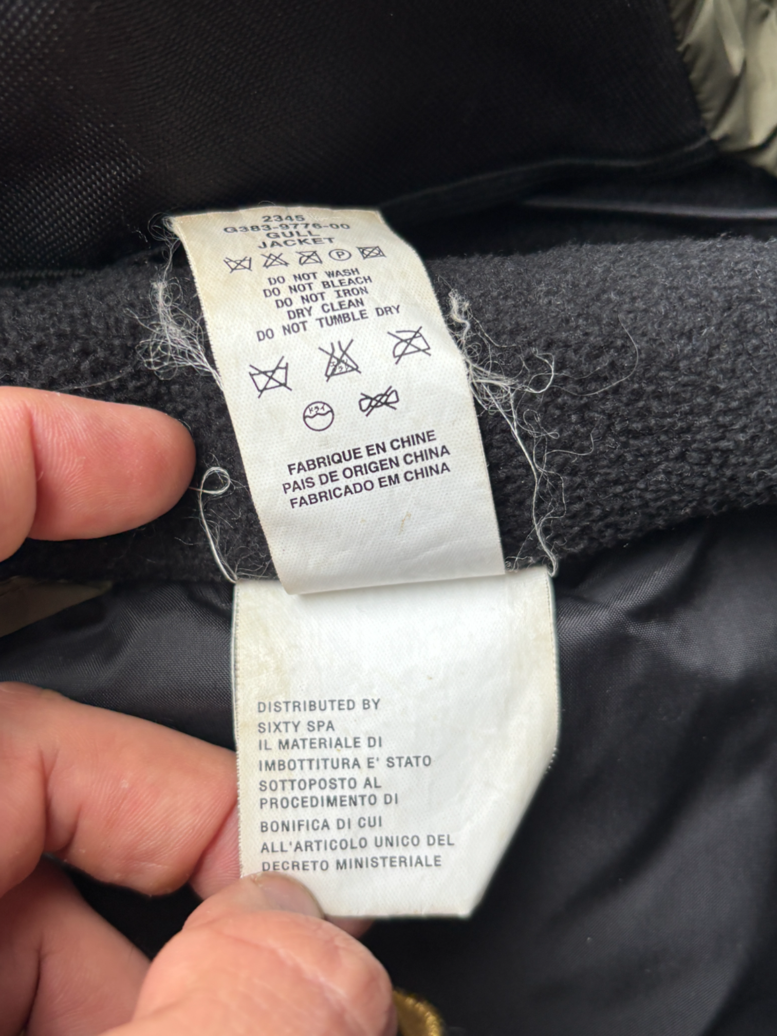 Miss Sixty Cargo Pockets Bomber Jacket (M)