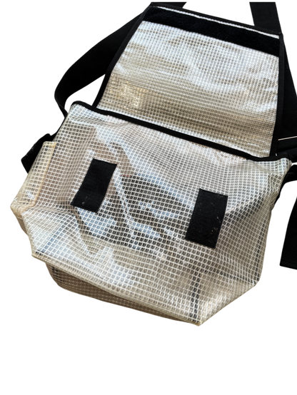 90'S ADIDAS TRANSLUCID SHOULDER BAG