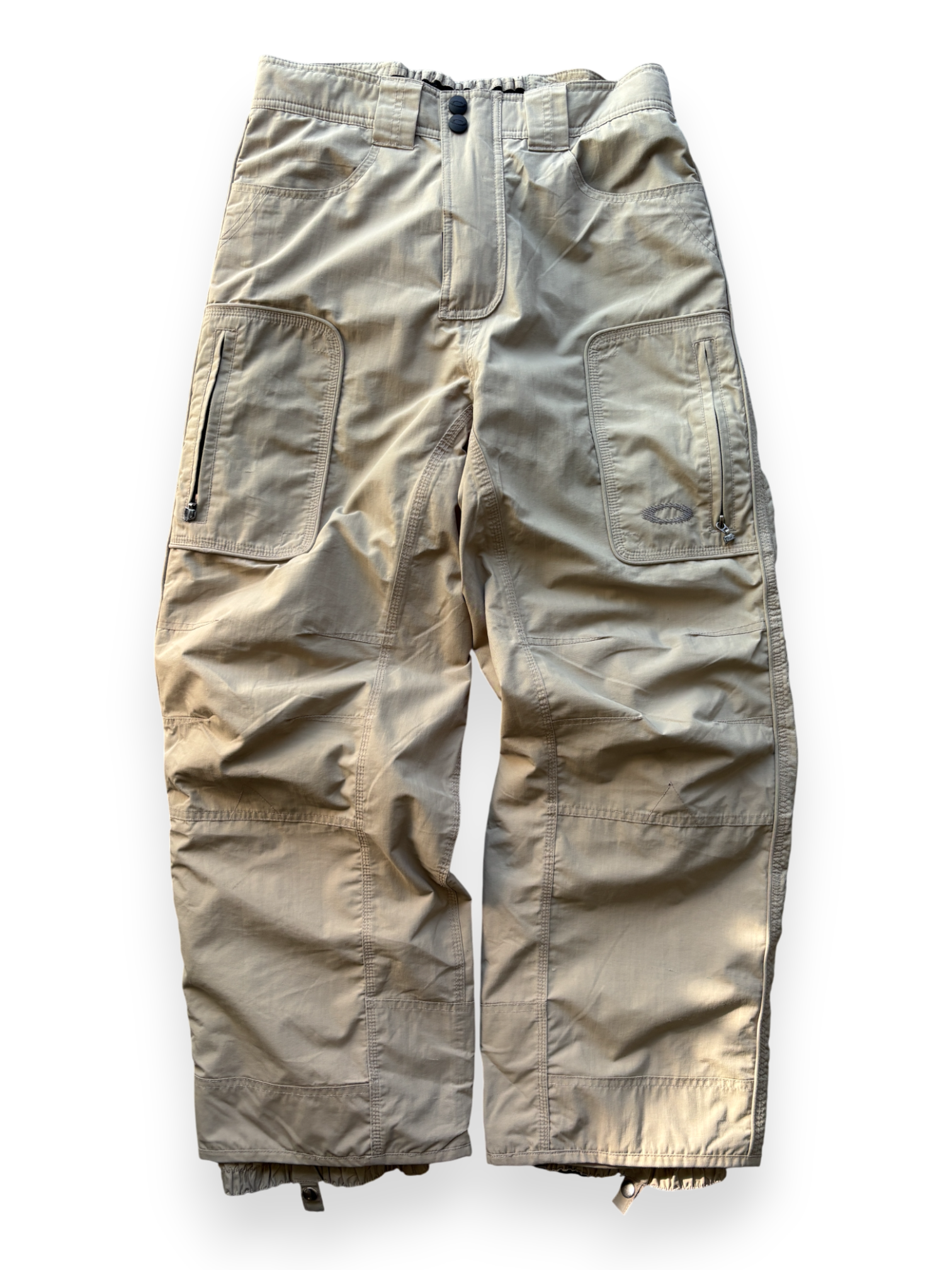 2000's Oakley Software Cream Ski Pants (M)