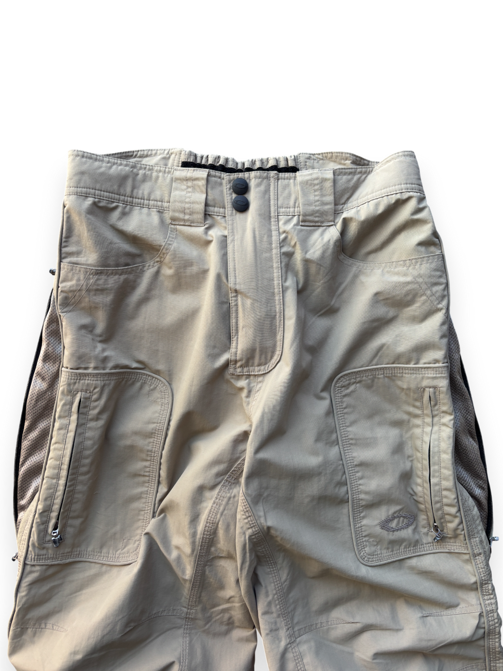 2000's Oakley Software Cream Ski Pants (M)