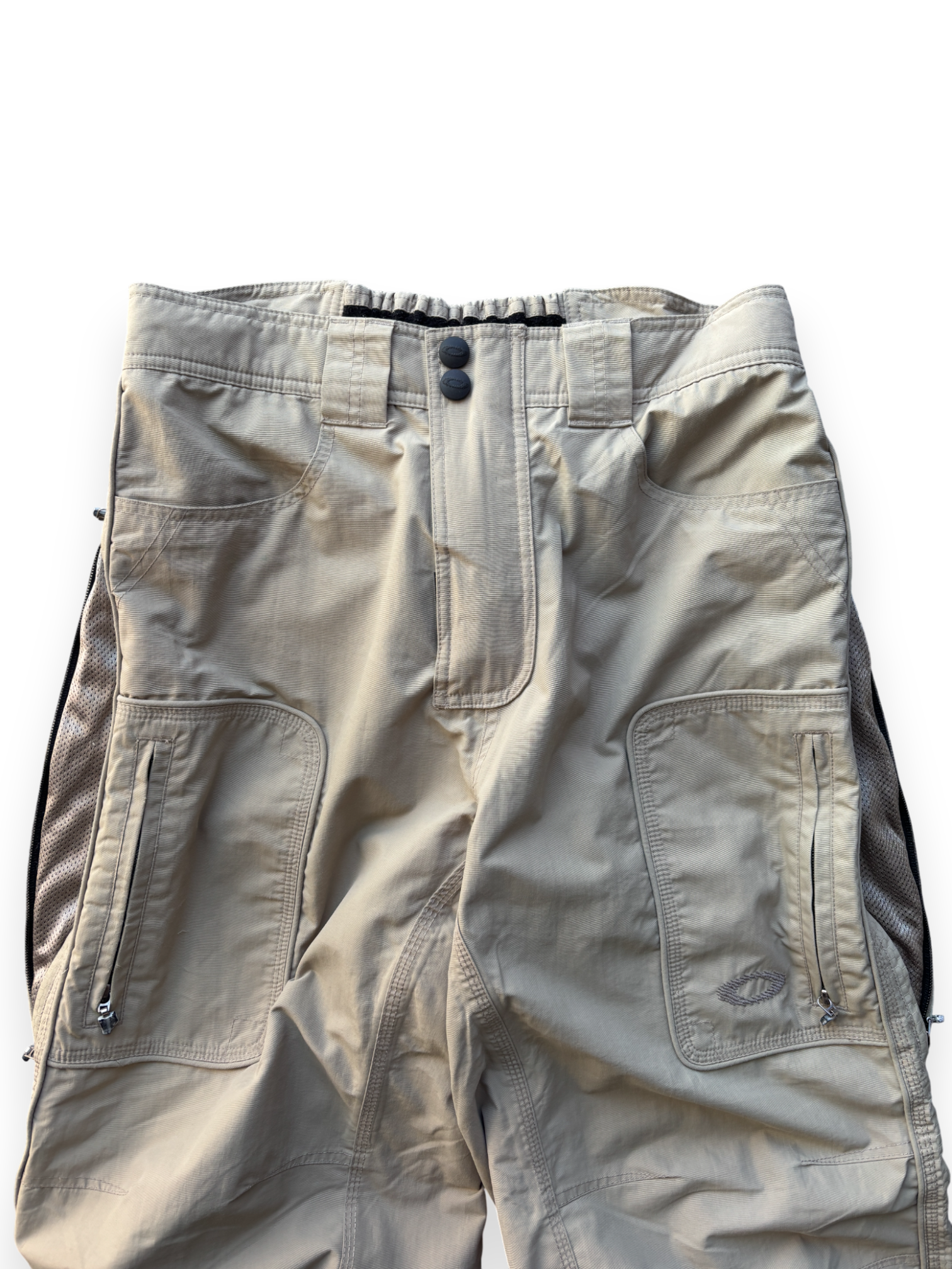 2000's Oakley Software Cream Ski Pants (M)