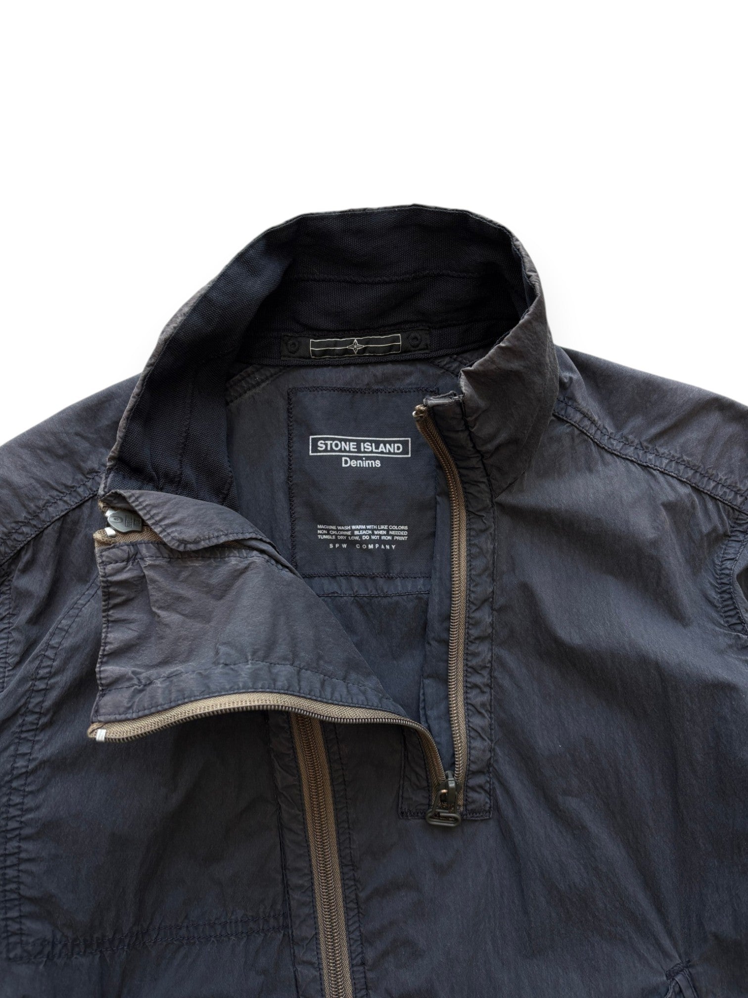 SS2009 Stone Island Denims Dual Zip Jacket (M)