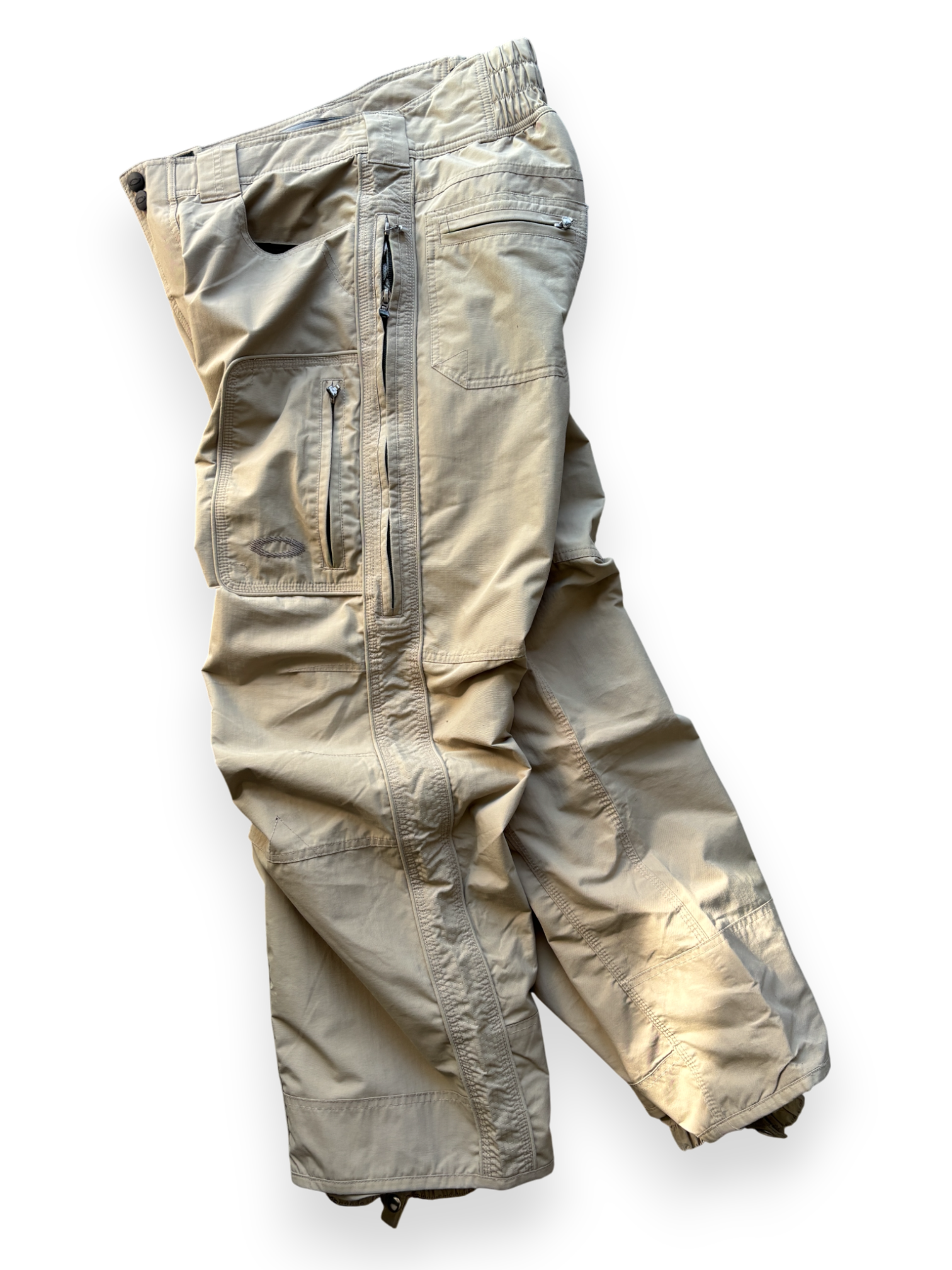 2000's Oakley Software Cream Ski Pants (M)