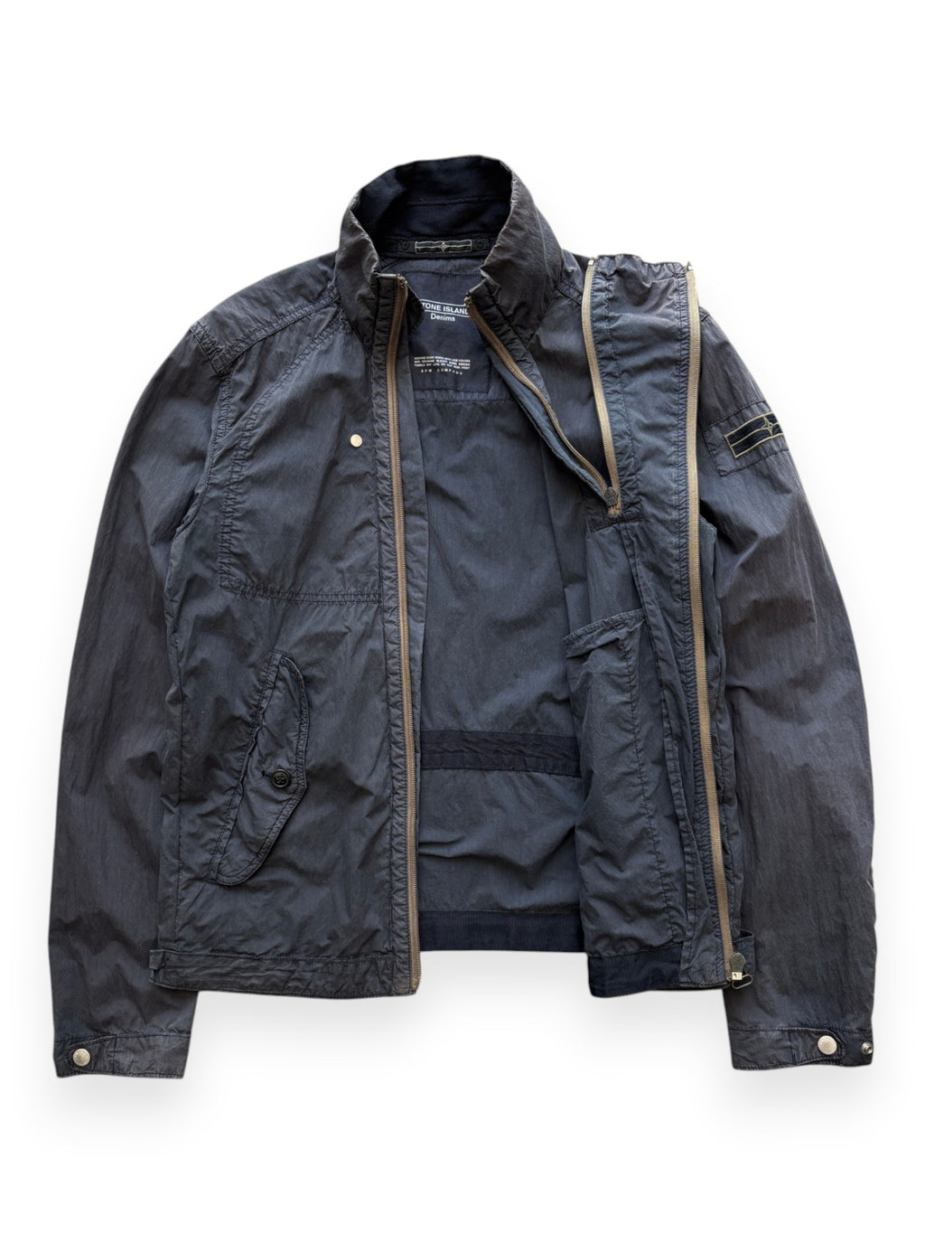 SS2009 Stone Island Denims Dual Zip Jacket (M)