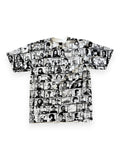 2000's Obey All-Over Print "Has a Posse" Parody T-Shirt (M)