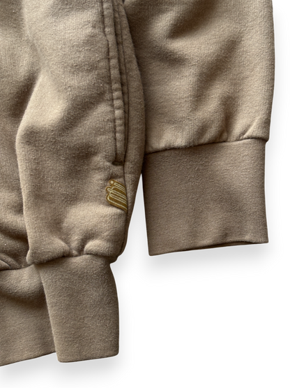 Maharishi Brown Camo Cargo Pocket Zipped Hoodie (M)