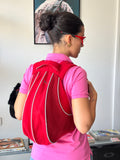 2000's Puma Mesh Teardrop Backpack Red