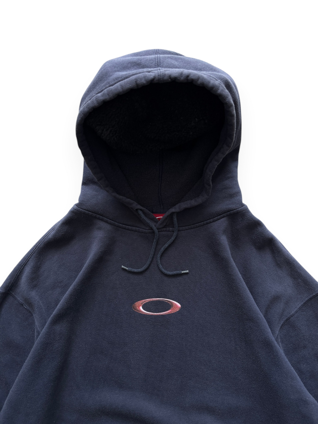 2000's Oakley Icon / Spell Out Hoodie (L)