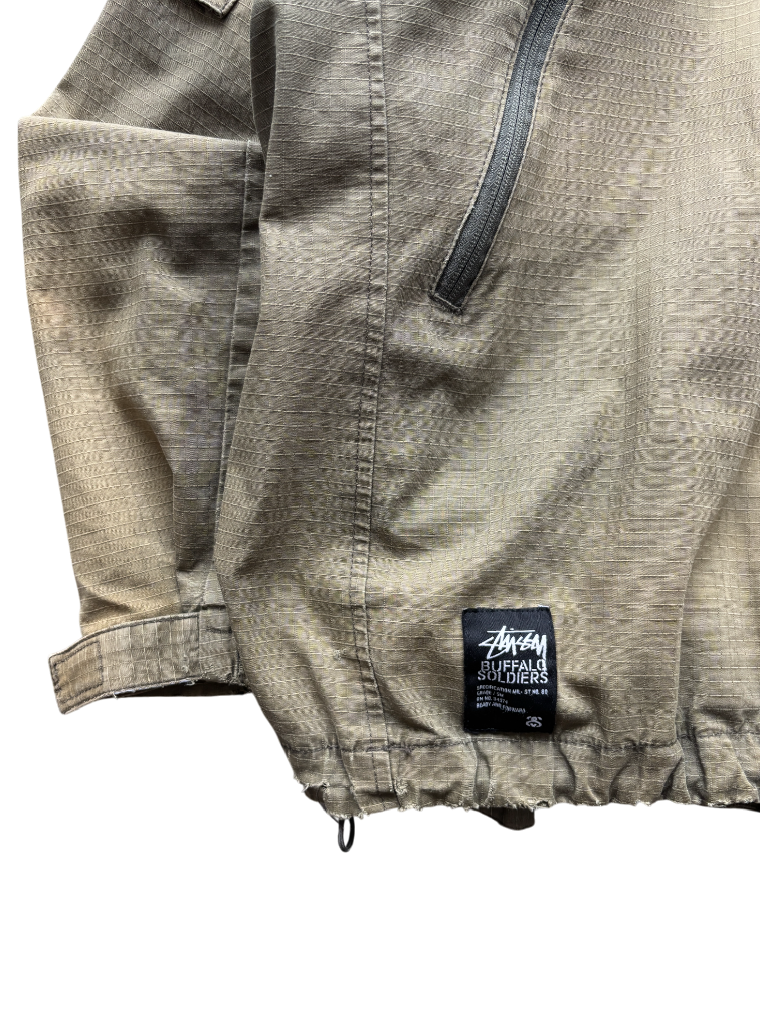 LATE 90'S STUSSY BUFFALO SOLDIERS JACKET
