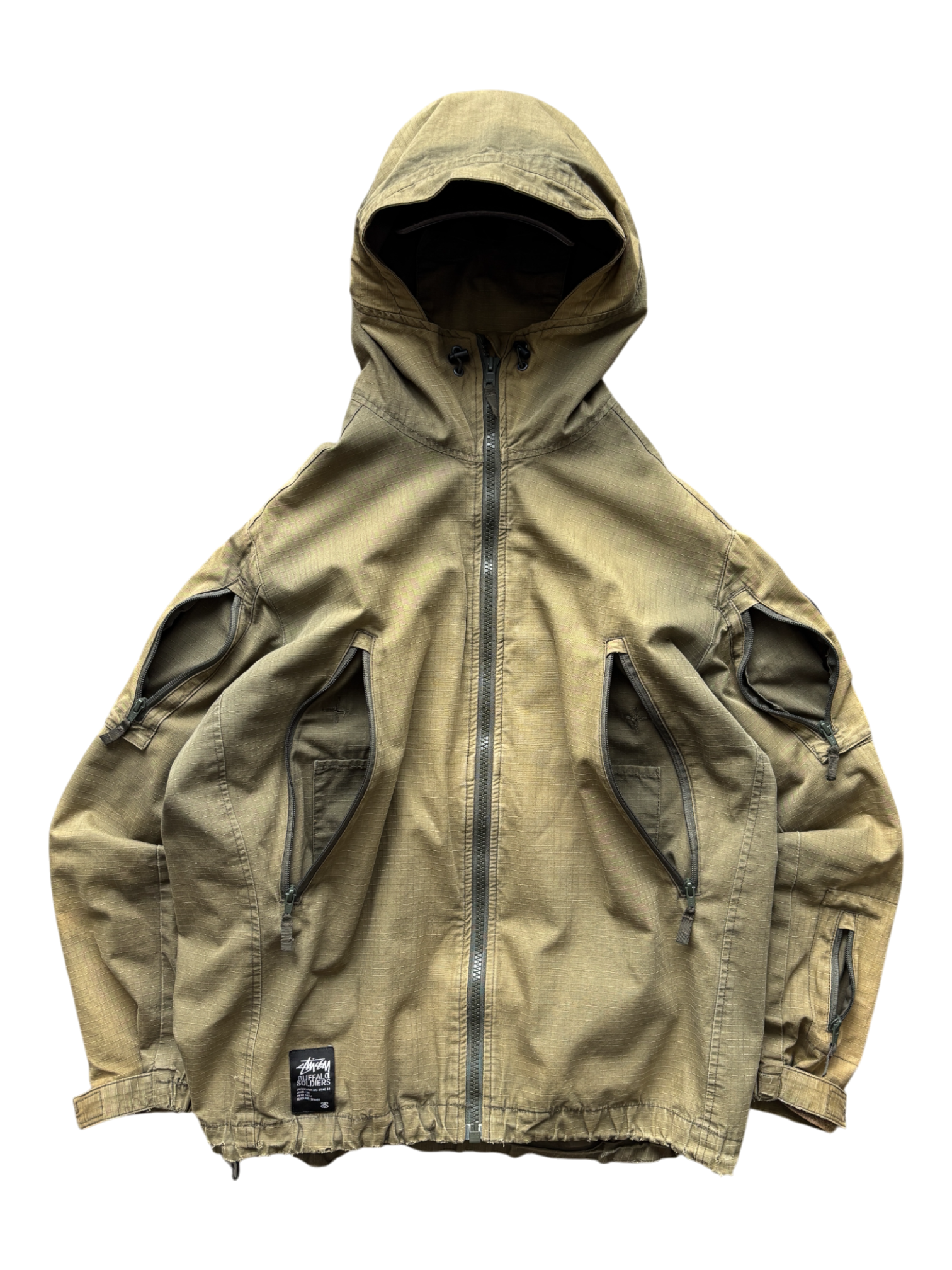 LATE 90'S STUSSY BUFFALO SOLDIERS JACKET