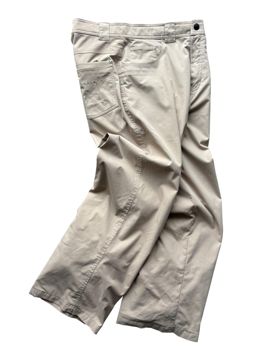 Early 2000's Oakley Skull Embroidered Ski Pants (M-L)