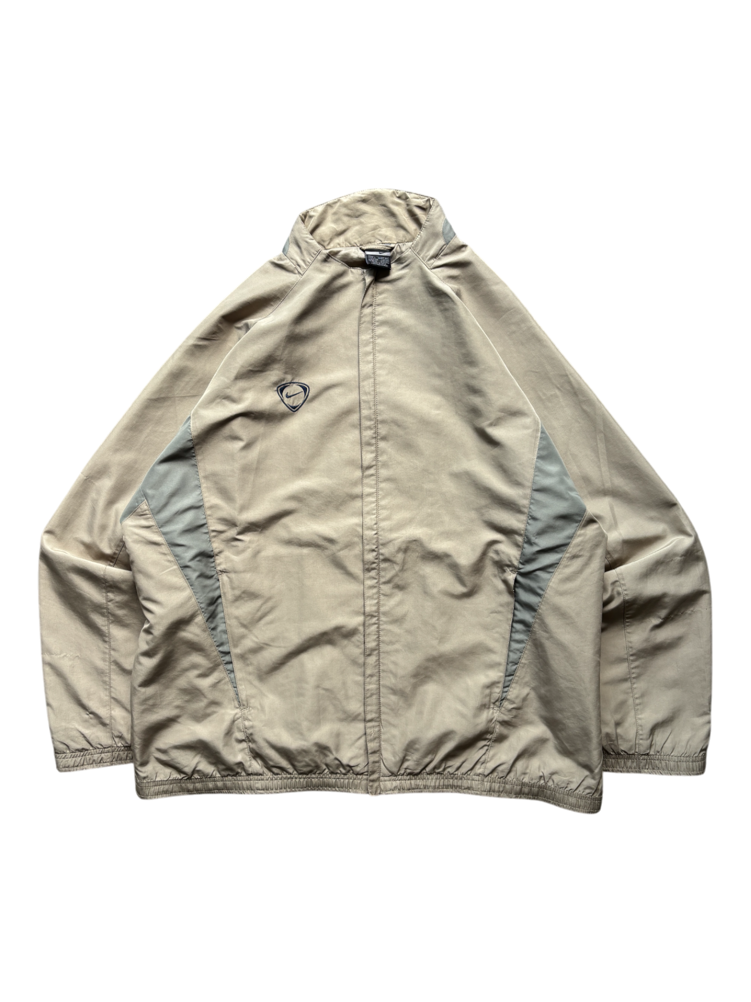 00'S NIKE BEIGE WINDBREAKER
