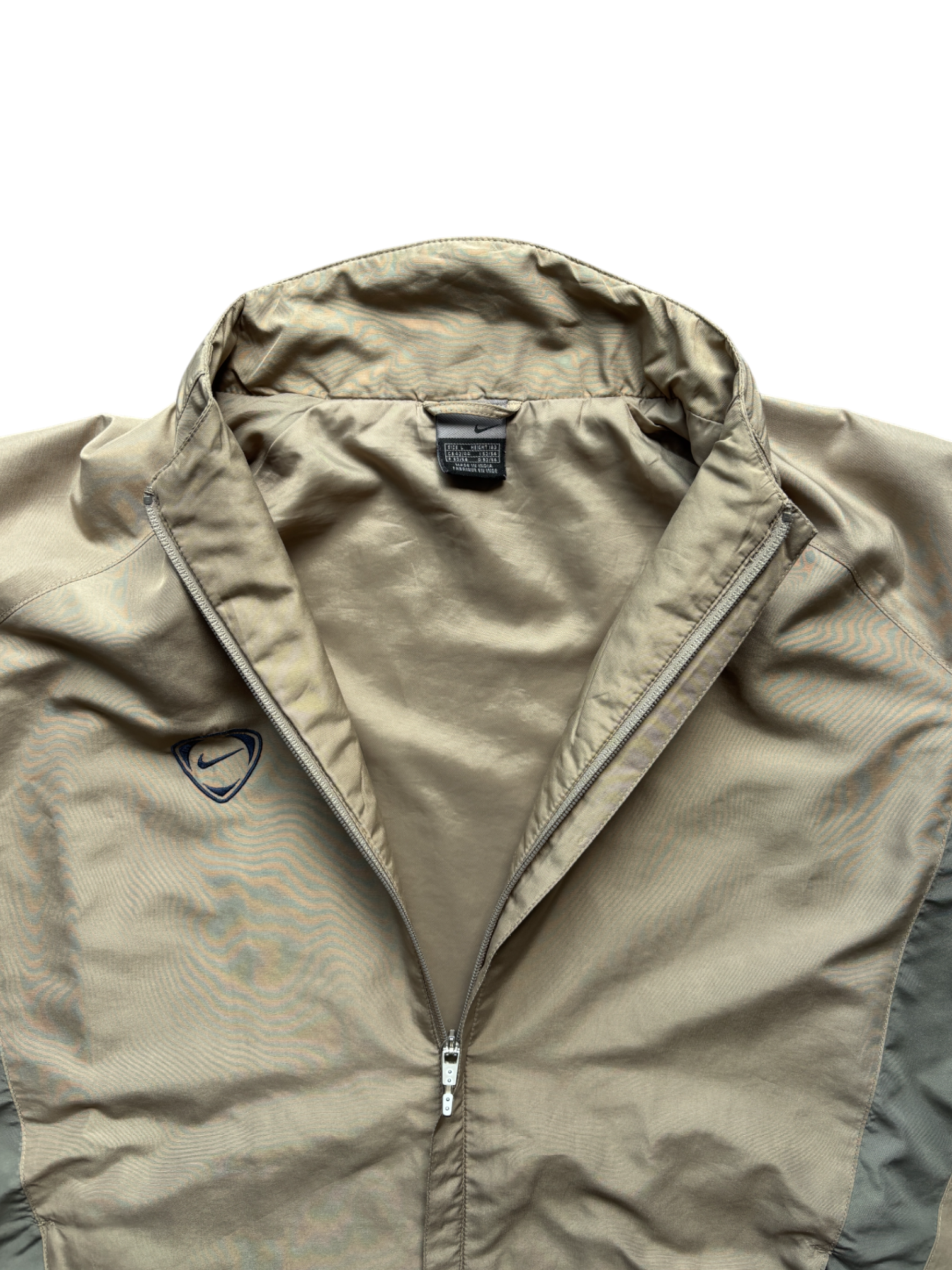 00'S NIKE BEIGE WINDBREAKER