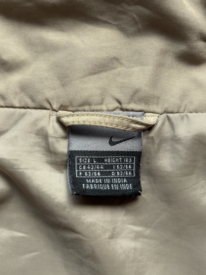 00'S NIKE BEIGE WINDBREAKER