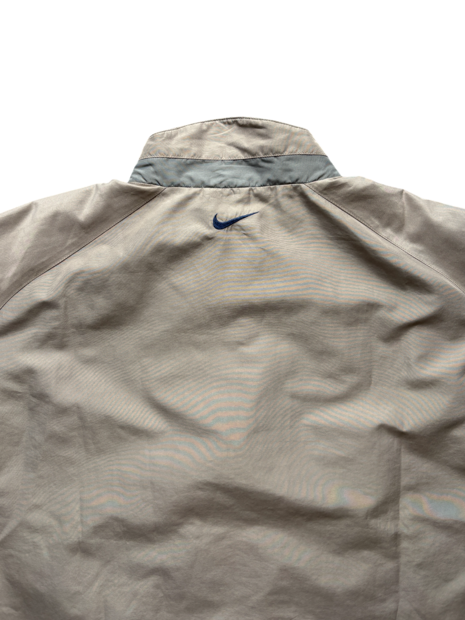 00'S NIKE BEIGE WINDBREAKER