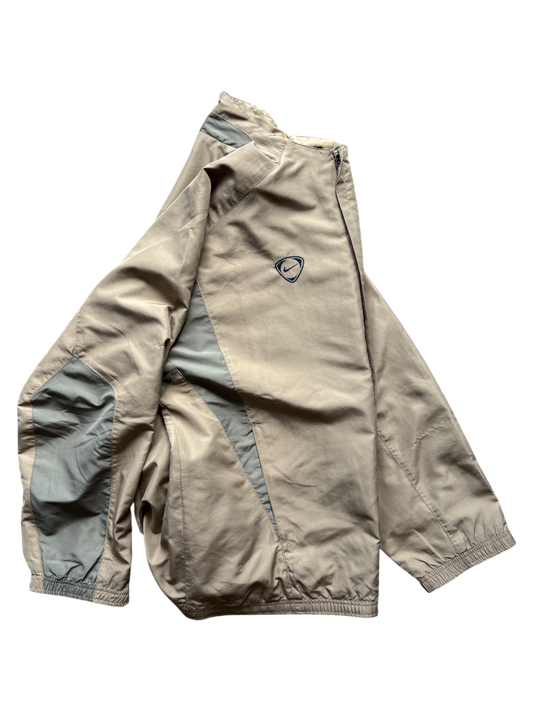 00'S NIKE BEIGE WINDBREAKER