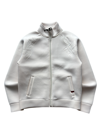 SCHOTT NEOPRENE CREAM SPELL OUT JACKET