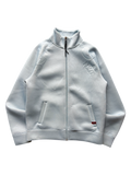 SCHOTT NEOPRENE BABY BLUE SPELL OUT JACKET
