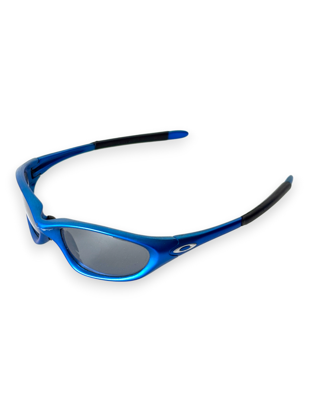 2000 Oakley Twenty Electric Blue / Black Iridium Sunglasses