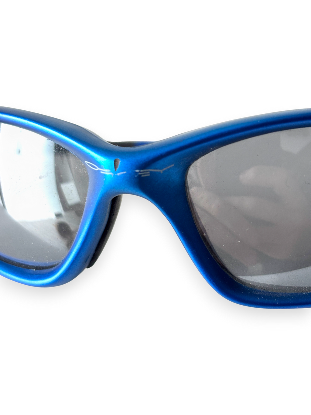 2000 Oakley Twenty Electric Blue / Black Iridium Sunglasses