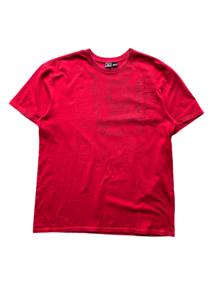 00'S OAKLEY RED GRAPHIC TEE