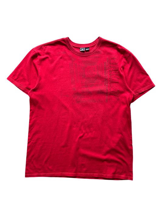 00'S OAKLEY RED GRAPHIC TEE