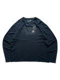 2000's Oakley Long Sleeve Black Graphic Tee (XXL)