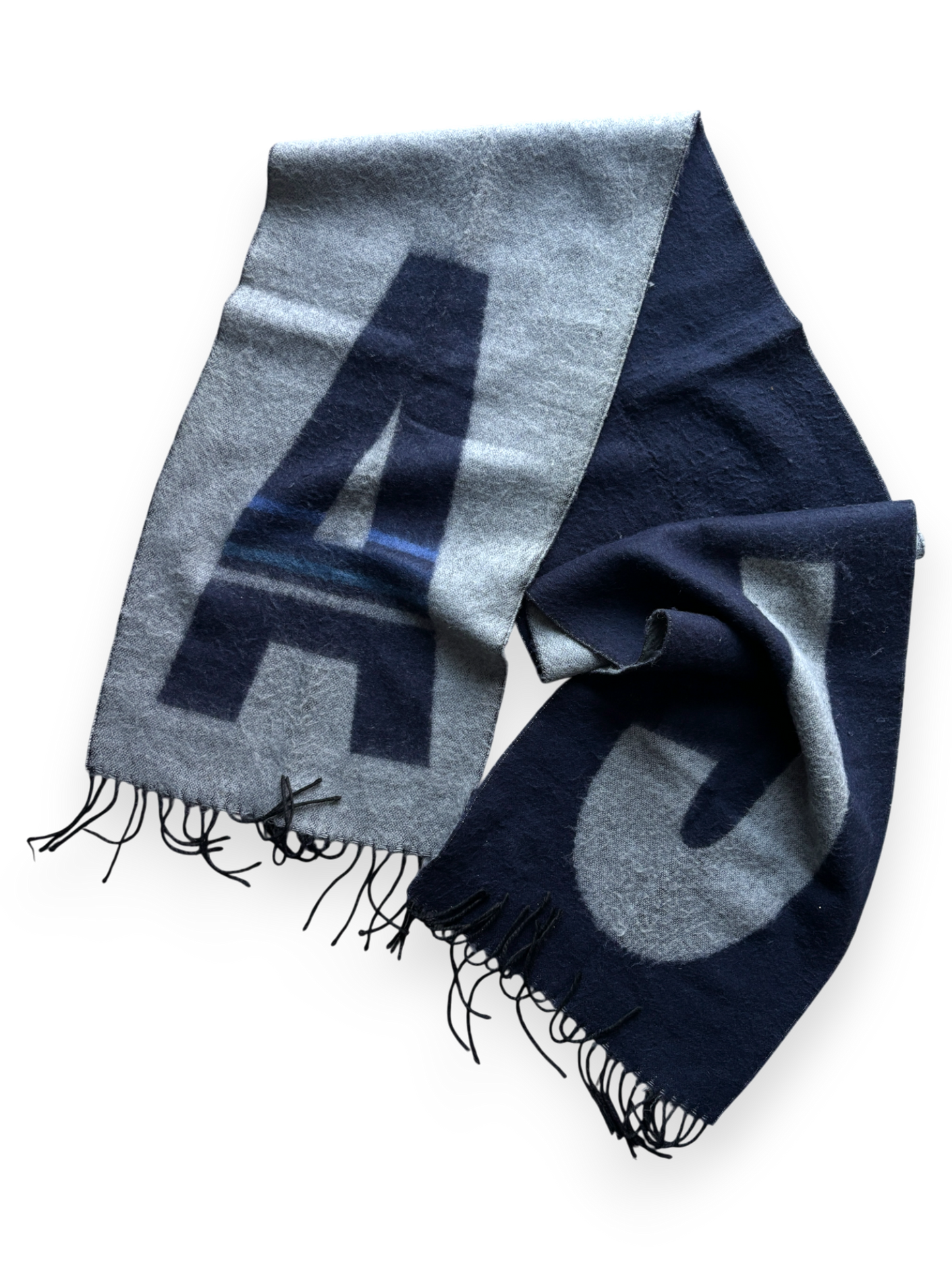 2000's Armani Jeans Reversible A/J Scarf