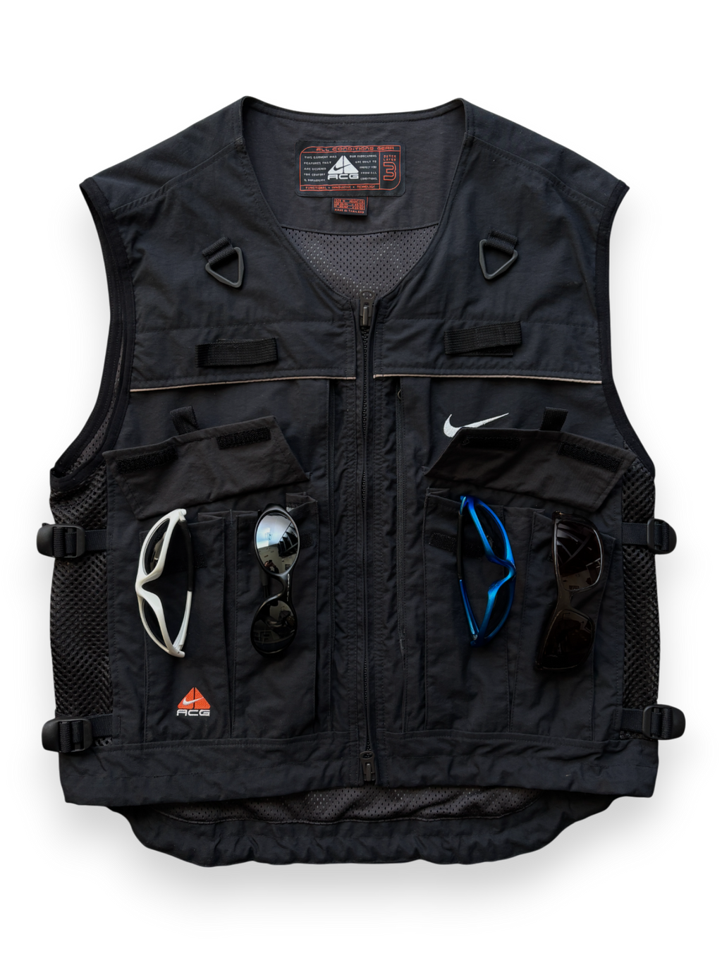 1999 Nike ACG Cargo Pocket Hidratation Vest Layer 3 (M)