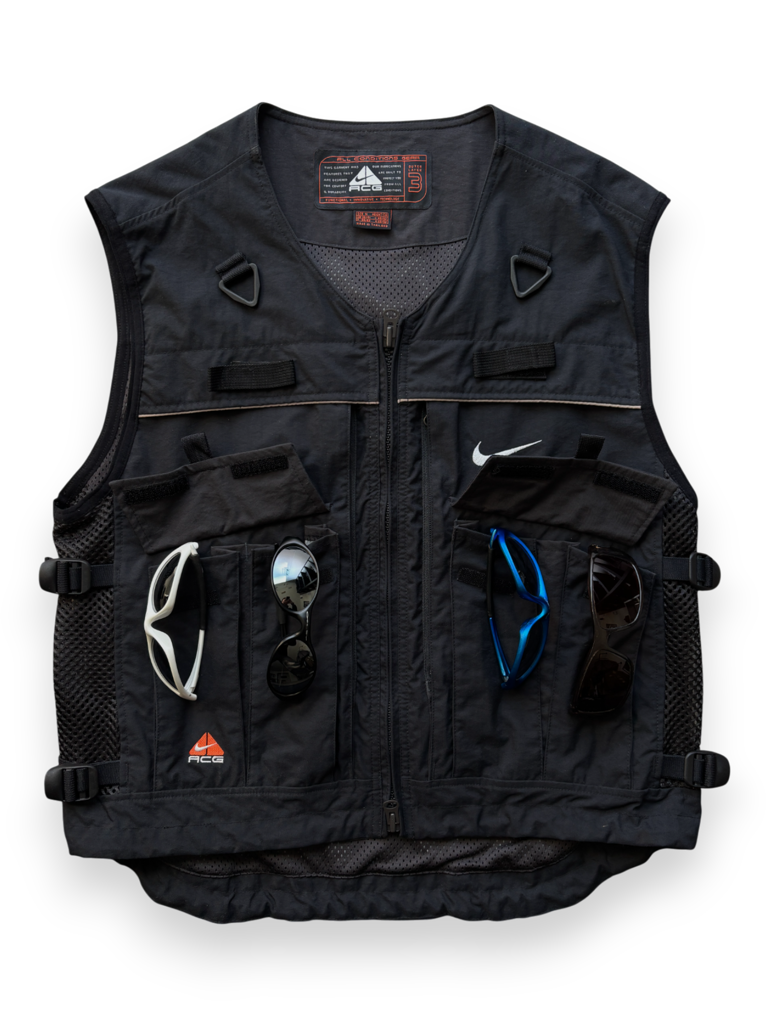 1999 Nike ACG Cargo Pocket Hidratation Vest Layer 3 (M)