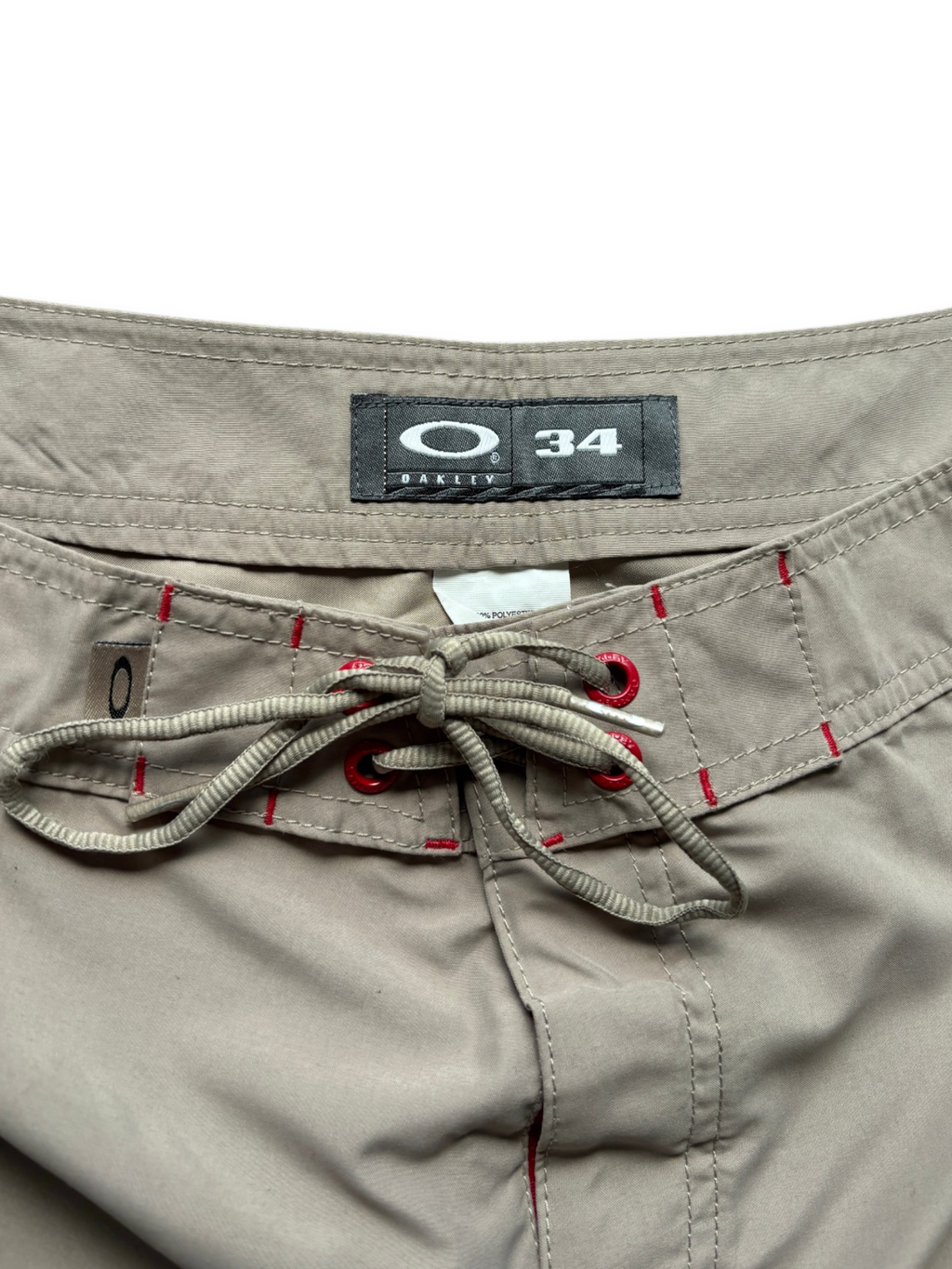 2000's Oakley Beige Boardshorts (XL)