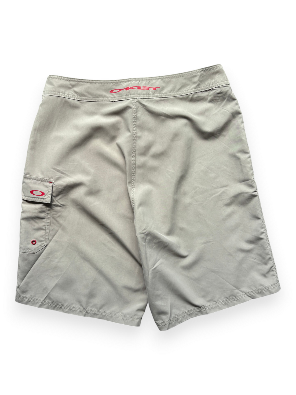 2000's Oakley Beige Boardshorts (XL)