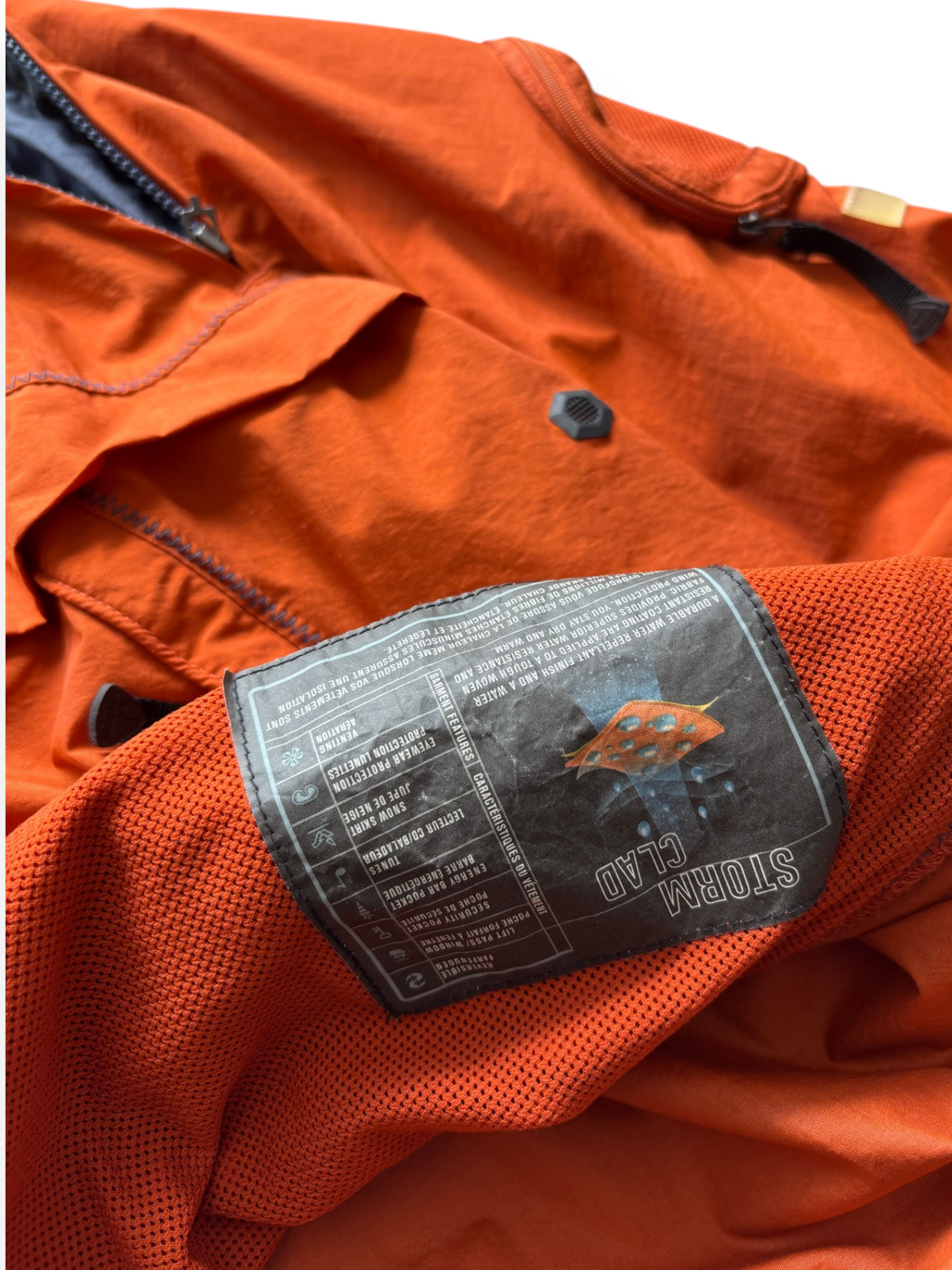 2001 Nike ACG Kayak Orange Jacket (L)