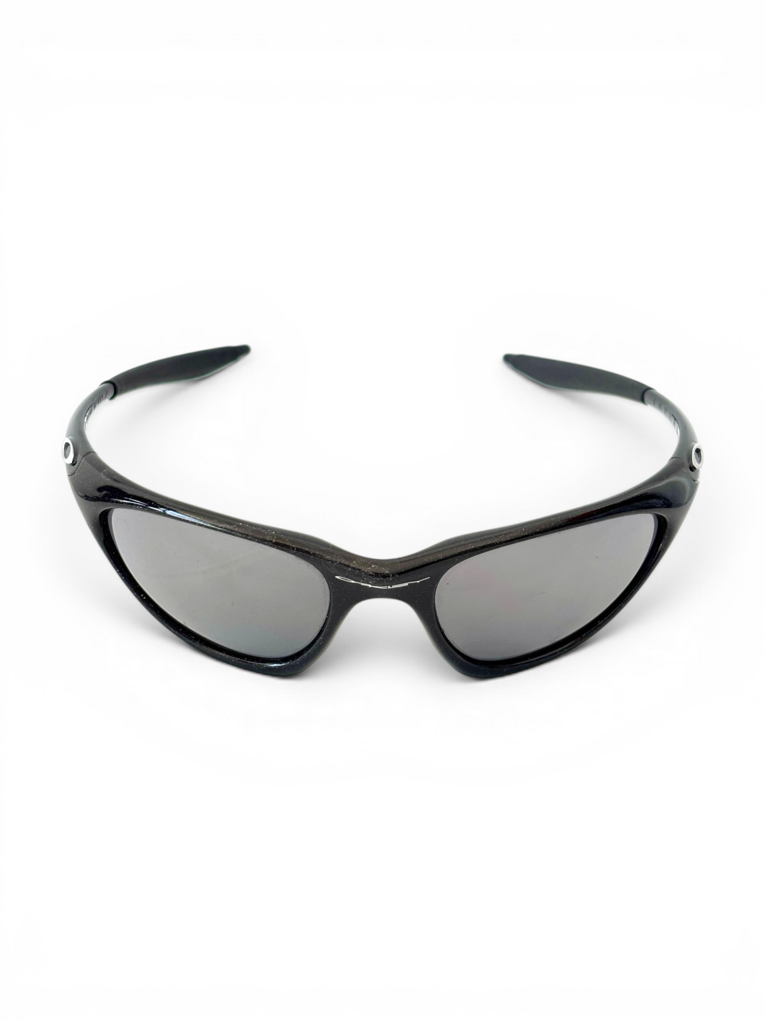1997 Oakley Topcoat Metallic Black / Black Iridium