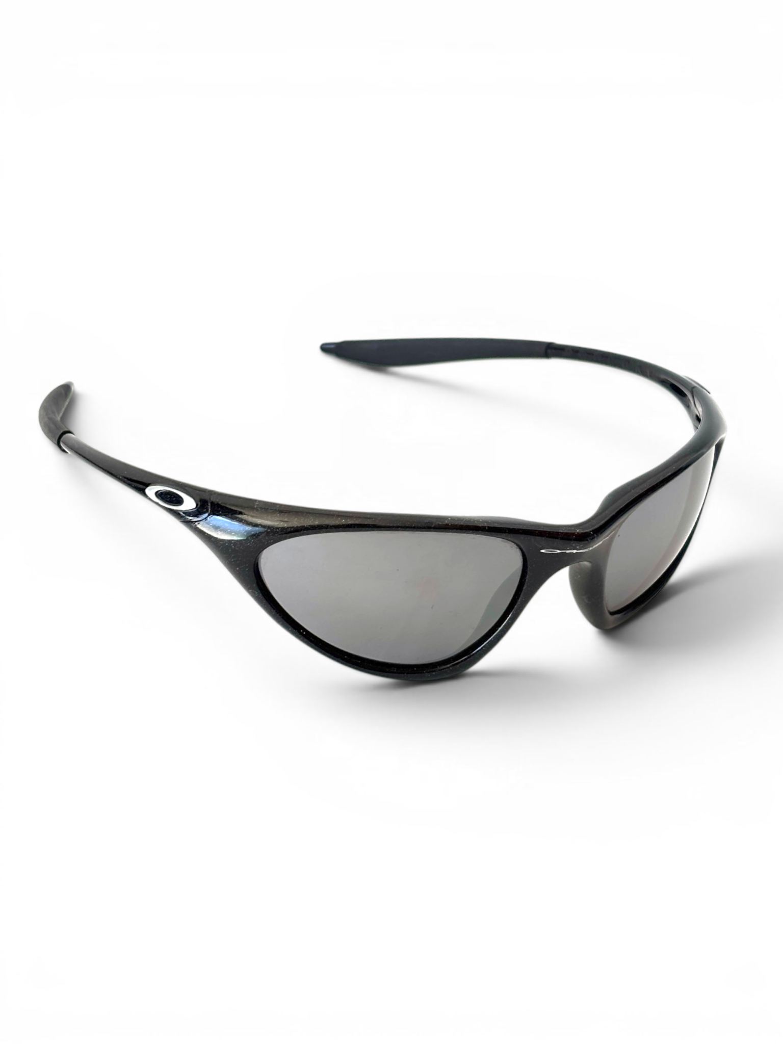 1997 Oakley Topcoat Metallic Black / Black Iridium